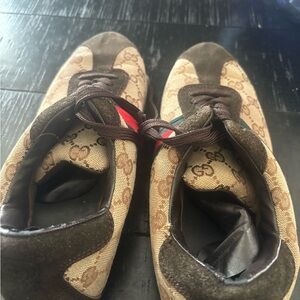 Gucci Brown and Tan Women's Shoes